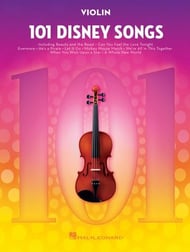 101 Disney Songs Violin Solo Unaccompanied cover